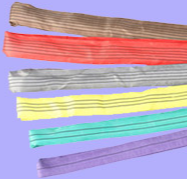 扁平吊装带用于地铁施工物料安全起吊